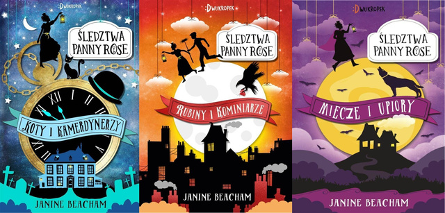 Śledztwa panny Rose Pakiet - Janine Beacham