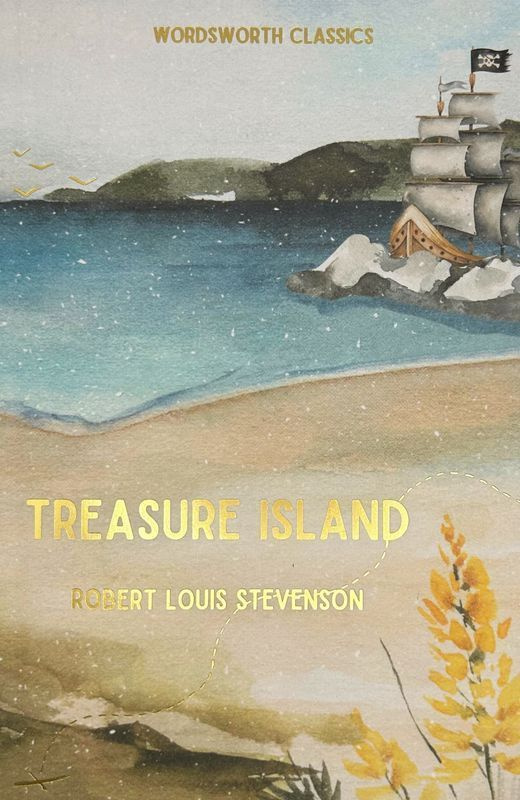 Treasure Island. Wordsworth Classics wer. angielska, Robert Louis Stevenson