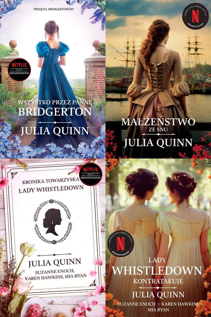 Rodzina Rokesby. Tom 1-2 + Lady Whistledown. Tom 1-2, Julia Quinn