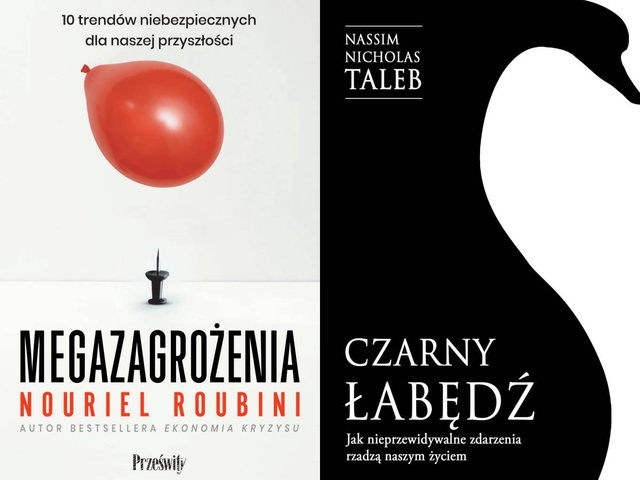 Megazagrożenia + Czarny łabędź