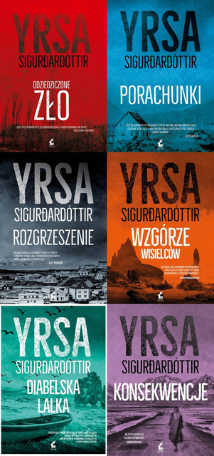 Cykl Freyja i Huldar. Tom 1-6, Yrsa Sigurðardóttir