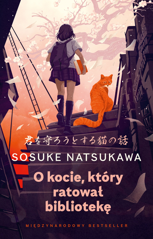 O kocie, który ratował bibliotekę, Sosuke Natsukawa