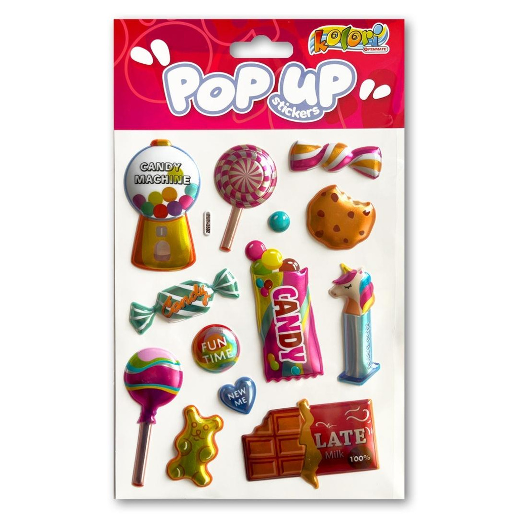 Naklejki metaliczne Candies