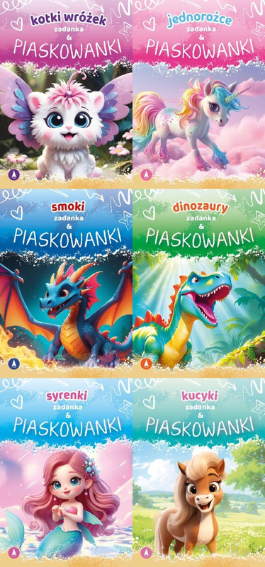 Zadanka i piaskowanki PAKIET 6