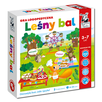 Leśny bal. Gra logopedyczna. Kapitan Nauka