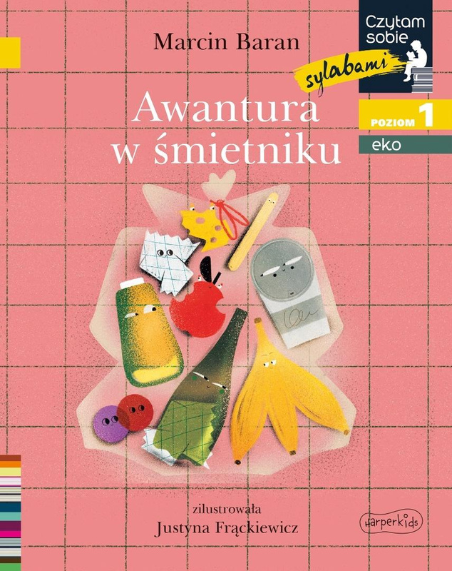 Awantura w śmietniku. Czytam sobie sylabami. Eko, Marcin Baran