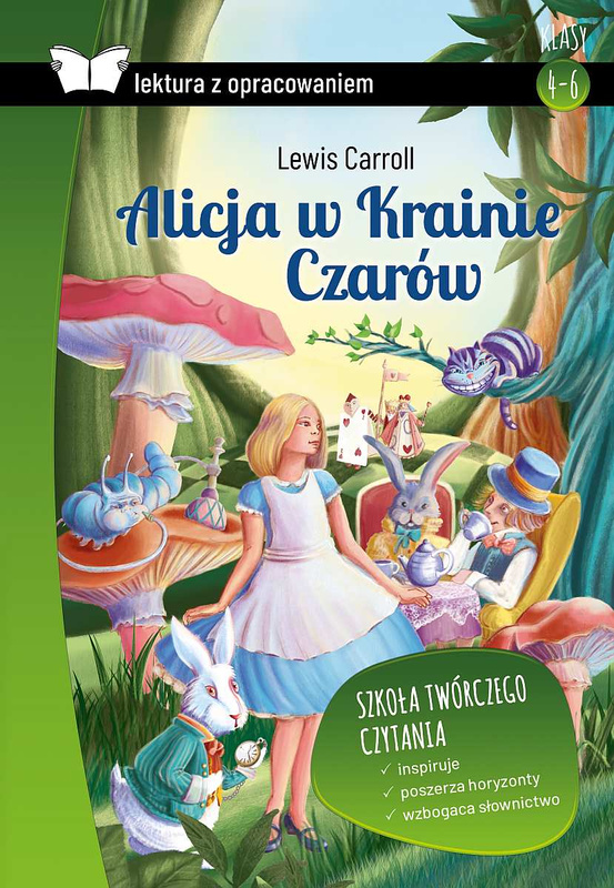 Alicja w Krainie Czarów. Lektura z opracowaniem, Lewis Carroll