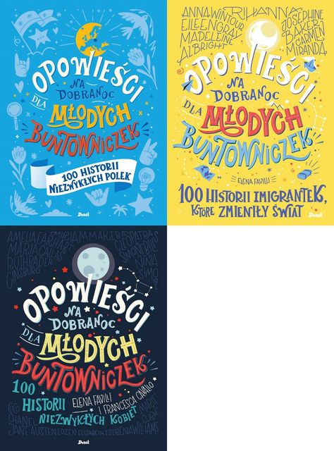 Opowieści na dobranoc dla młodych buntowniczek X3