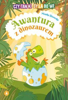 Czytanki sylabowe. Awantura z dinozaurem