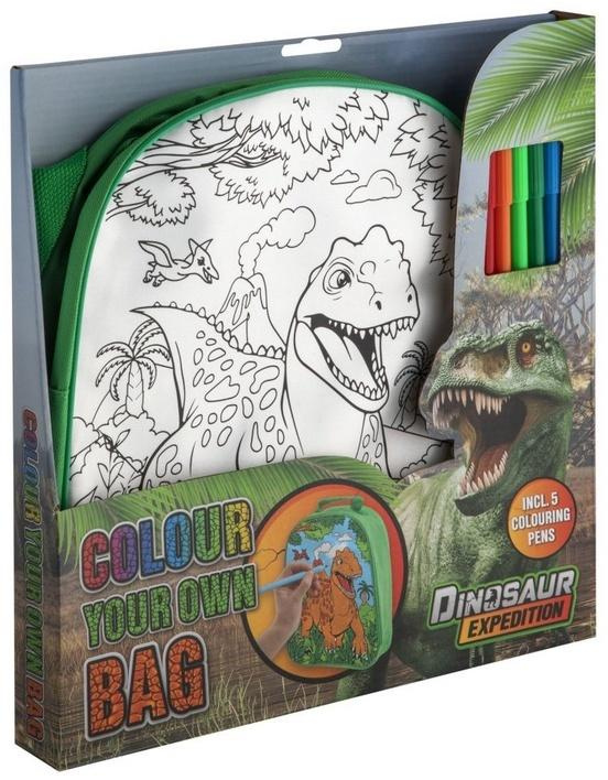 Plecak do kolorowania Dino