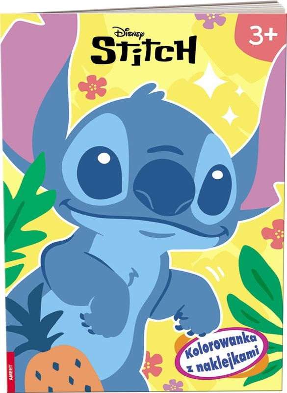 Disney Stich. Kolorowanka z naklejkami, Ameet