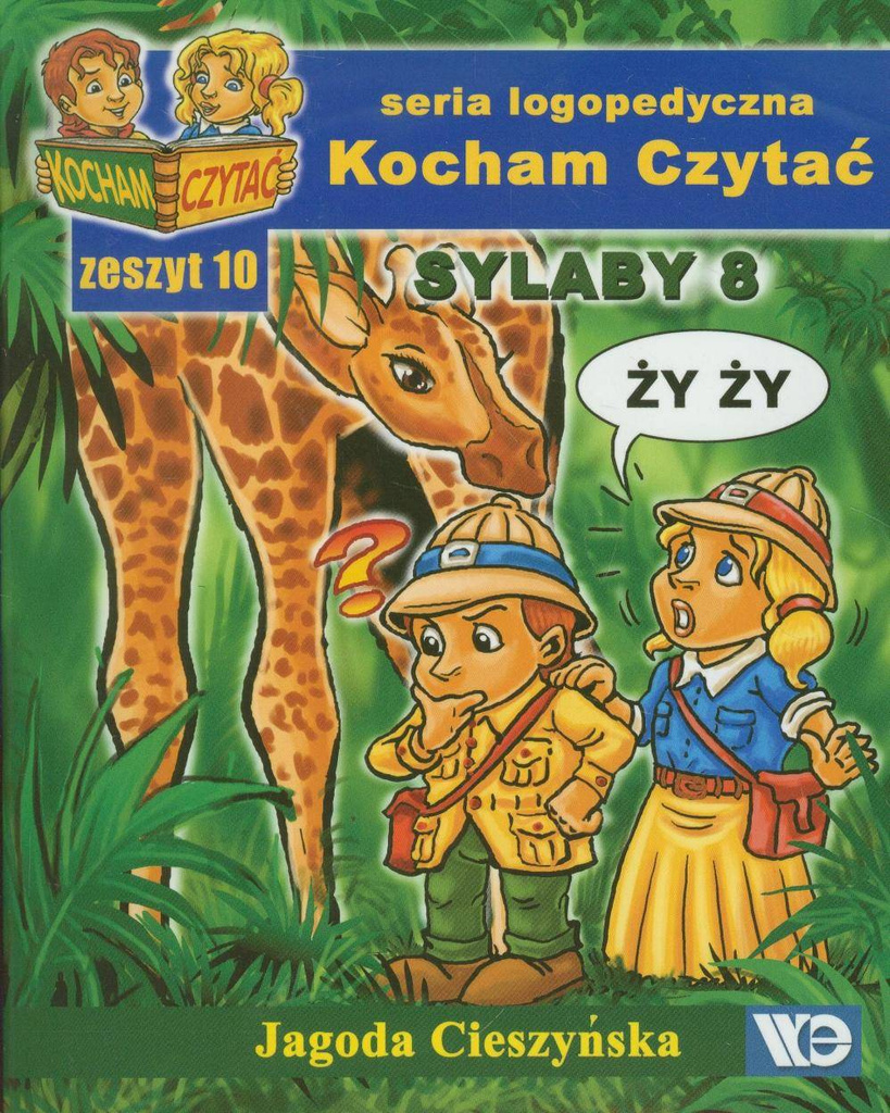 Kocham czytać zeszyt 10. Sylaby 8 - Jagoda Cieszyńska