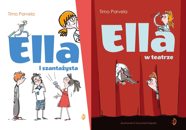 Ella w teatrze. Ella t.1-2, Timo Parvela PAKIET 2