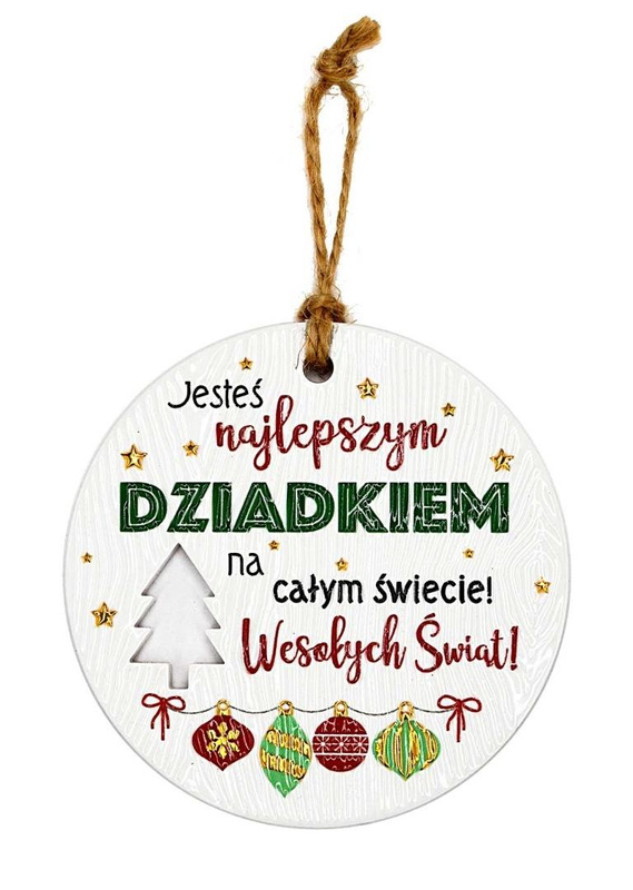 Zawieszka ceramiczna Boże Narodzenie