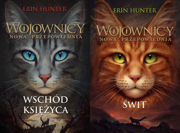Wschód księżyca + Świt. Wojownicy. Nowa przepowiednia. Tom 2-3, Erin Hunter