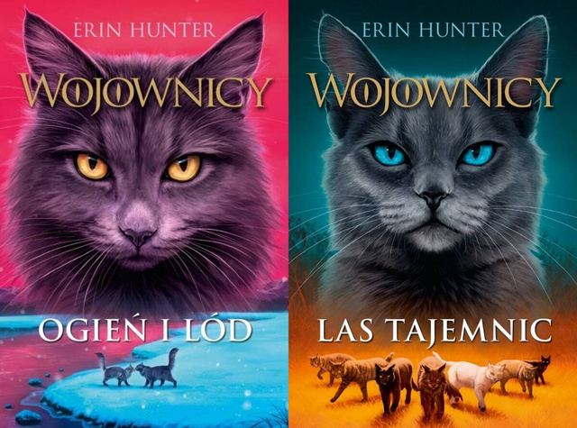 Ogień i lód + Las tajemnic. Wojownicy. Tom 2-3, Erin Hunter