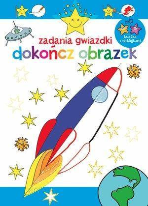 Zadania gwiazdki. Dokończ obrazek - praca zbiorowa