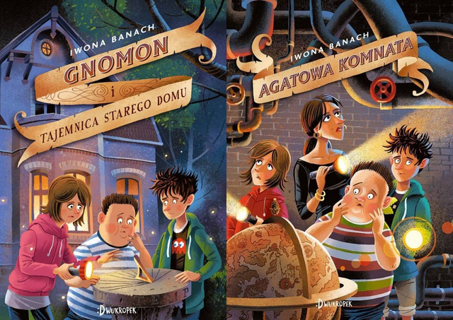 Gnomon i tajemnica starego domu. Tom 1-2, Iwona Banach