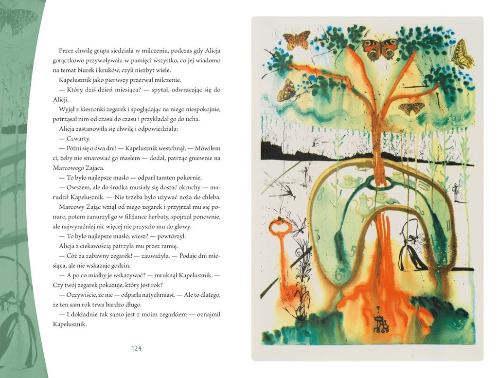 Alicja w Krainie Czarów, Lewis Carroll /ilustracje Salvador Dali/