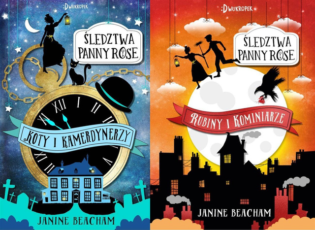 Śledztwa panny Rose T.1, T.2 - Janine Beacham