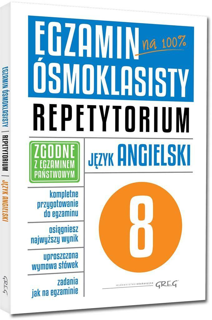 Egzamin ósmoklasisty - j. ang. Repetytorium GREG - praca zbiorowa