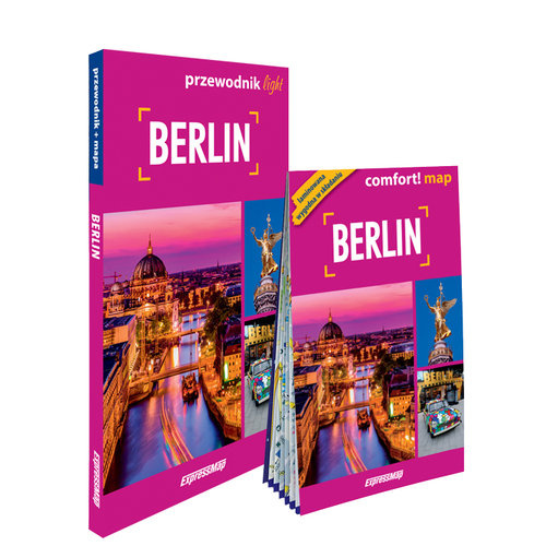 Berlin light: przewodnik + mapa, Joanna Maria Czupryna