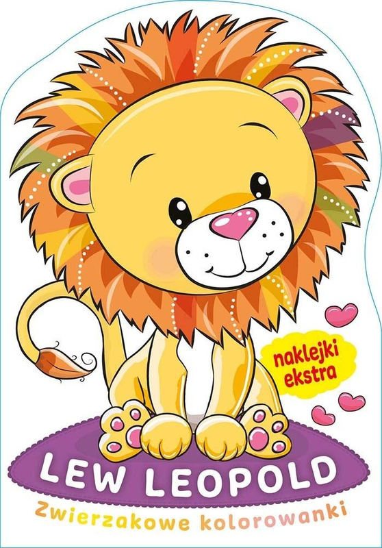Zwierzakowe kolorowanki. Lew Leopold, praca zbiorowa
