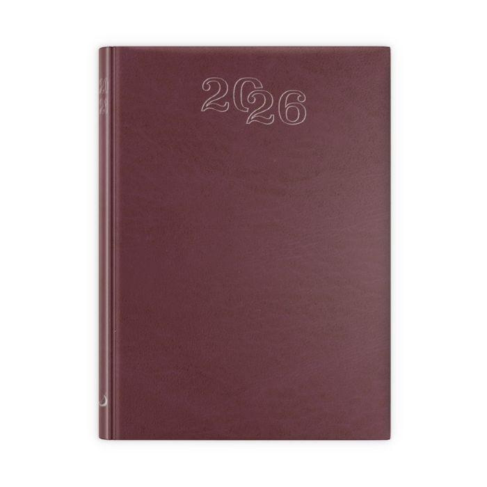 Terminarz 2026 B7 bordowy