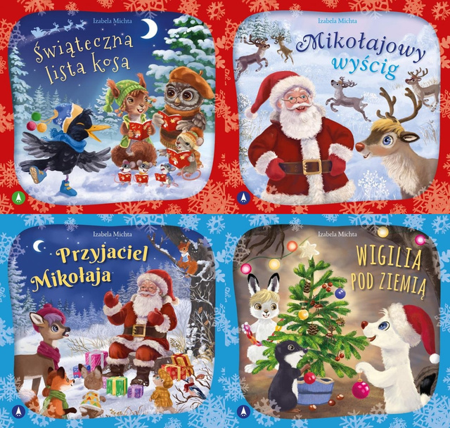 Mikołajowy wyścig PAKIET 4 książek
