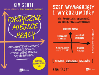 Toksyczne miejsce pracy + Szef wymagający i wyrozumiały, Kim Scott