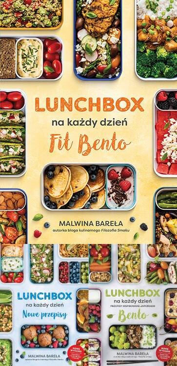 Lunchbox na każdy dzień. FIT BENTO + Nowe przepisy + Przepisy inspirowane japońskim bento PAKIET 3