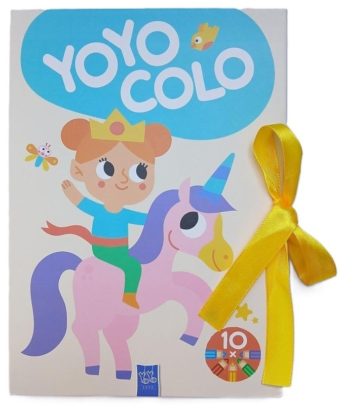 Zestaw kolorowanek YOYO COLO Księżniczki, praca zbiorowa