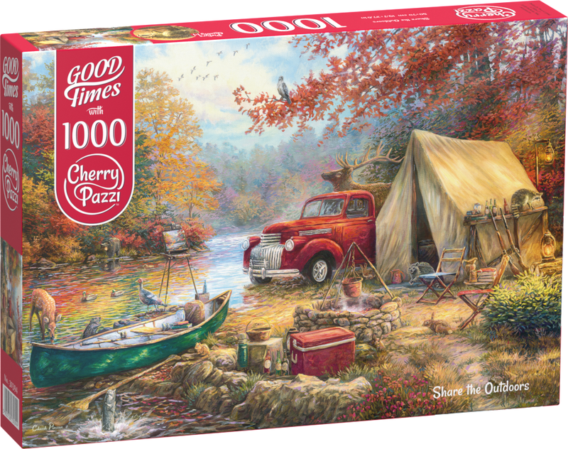 Puzzle 1000 CherryPazzi Share the Outdoors 30394
