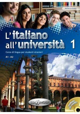 Italiano all'Universita 1 podr. + ćw.+ CD - La Grassa Matteo