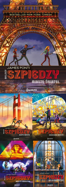 Miejscy Szpiedzy. Tom 1-5, James Ponti
