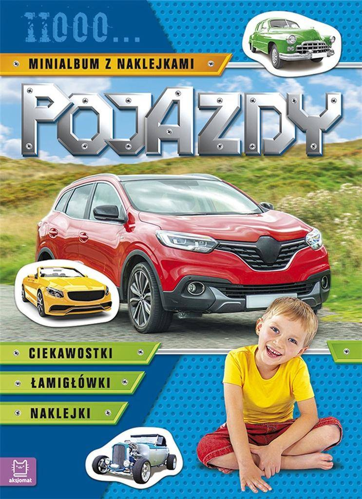 Pojazdy. Iiooo... Minialbum z naklejkami - Agnieszka Bator