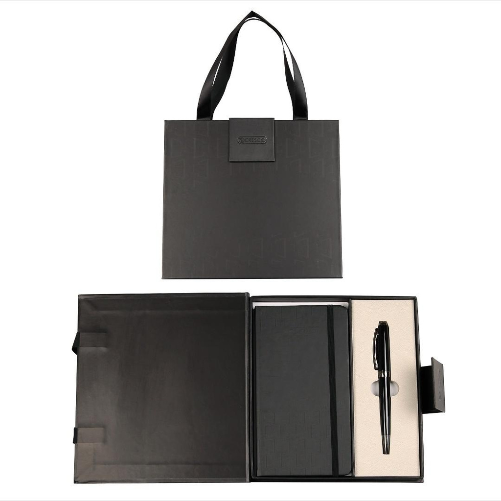 Długopis + notes Symphony premium czarny