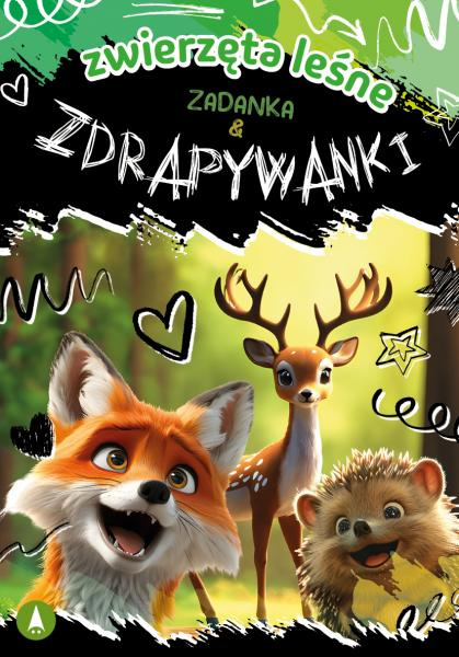 Zwierzęta leśne. Zadanka i zdrapywanki