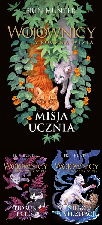 Mroczna wizja. Tom 1-3, Erin Hunter