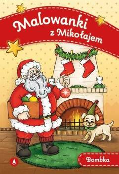 Malowanki z Mikołajem. Bombka, praca zbiorowa