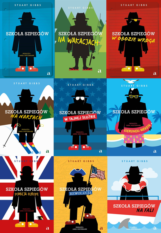 Szkoła szpiegów. Tom 1-9, Stuart Gibbs