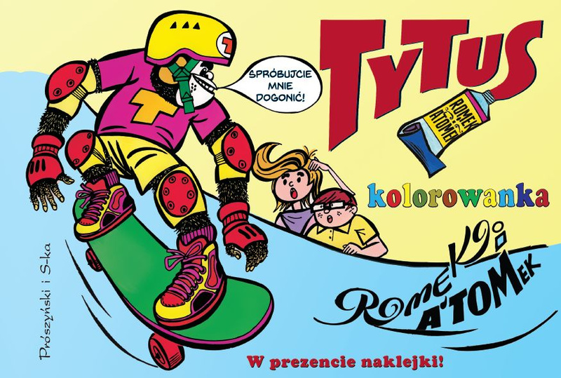 Tytus, Romek i A'Tomek. Kolorowanka 3, Henryk Jerzy Chmielewski