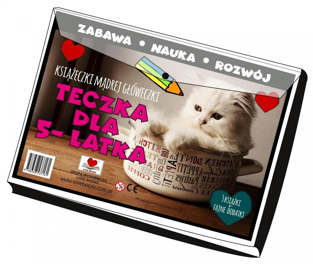 Teczka dla 5 latka. Książeczki mądrej główeczki, praca zbiorowa