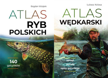 Atlas ryb polskich + Atlas wędkarski PAKIET 2