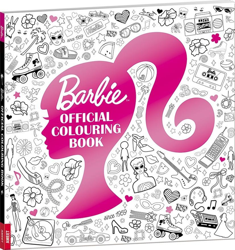 Mattel Barbie. Official Colouring Book, Ameet