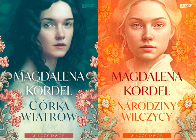 Wilczy dwór 2 tomy Córka wiatrów + Narodziny wilczycy, Magdalena Kordel