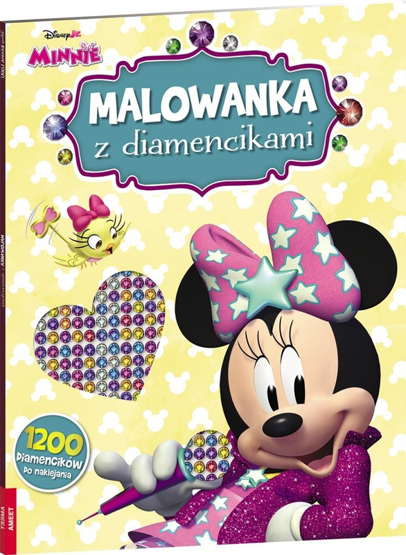 Disney Minnie. Malowanka z diamencikami, Opracowanie Zbiorowe