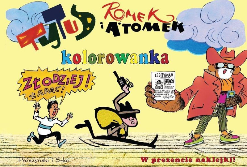 Tytus, Romek i A'Tomek. Kolorowanka 4, Henryk Jerzy Chmielewski