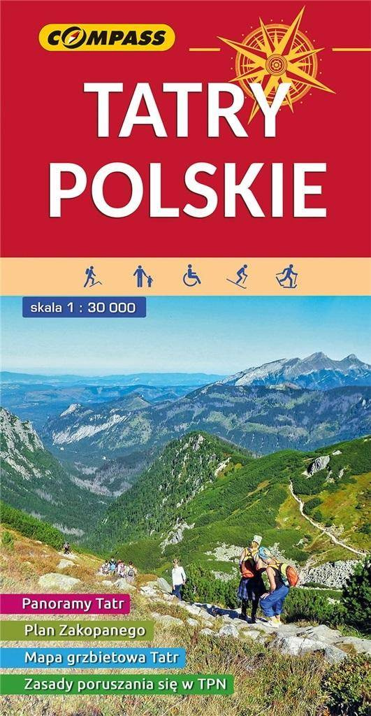 Mapa Turystyczna Tatry Polskie 1 30 000 W 2022 Wi cej Pozosta e