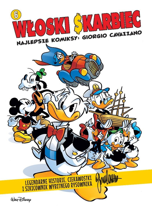 Giorgio Cavazzano T.6 Włoski Skarbiec, praca zbiorowa